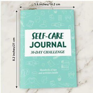 Adult Self-Care Journal - 30-Day Self-Love & Personal Growth Daily Planner - NWT